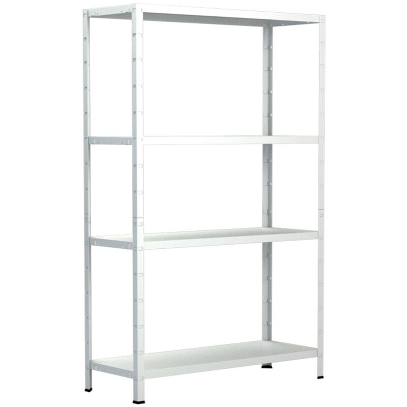 Schulte Regalwelt - CHULTE Regalwelt Rayonnage de stockage avec 4 tablettes PowerMAX, 200x100x50 cm système de rayonnage, rayonnage emboîtable en