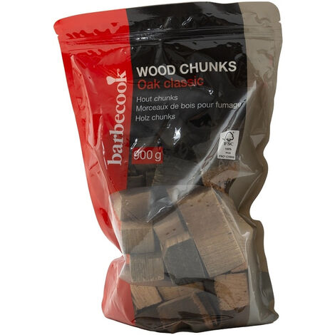 Chunk bois de fumage Barbecook 900 g - Chêne