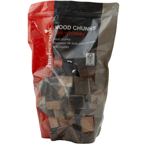 Chunk bois de fumage Barbecook 900 g - Chêne Whisky