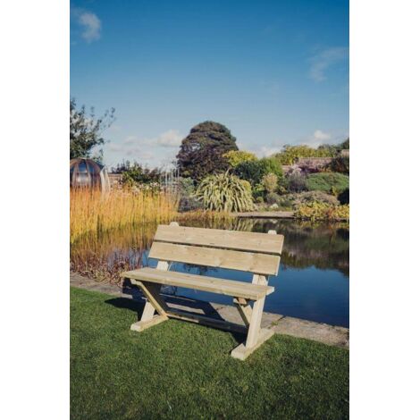 Churnet Valley Ashcombe Wooden Garden Bench