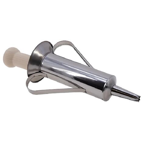 Churrera manuelle pour churros, presse à biscuit, machine à churros avec tube en acier inoxydable - Format 28 x 10 x 8.5 cm