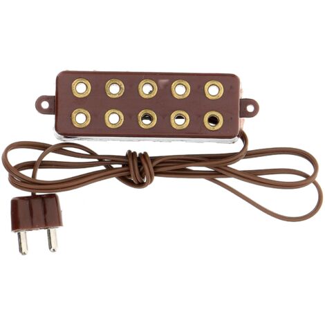 Ciabatta multipresa per luci presepe con 5 prese 3,5 e 4,5 v