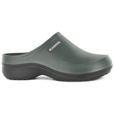 CIABATTE SABOT TG.41 VERDE SCURO MELLOW BLACKFOX