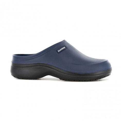 CIABATTE SABOT TG.43 BLU MELLOW BLACKFOX