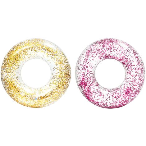Ciambella gonfiabile Ø120 cm con decorazione glitter 56274 NP Intex