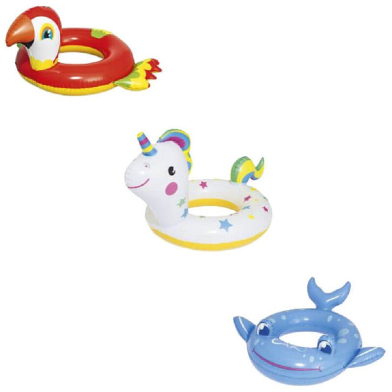 Trade Shop - Ciambella Salvagente Gonfiabile Bambini Forma Di Animali Per Mare Piscina 36128 -