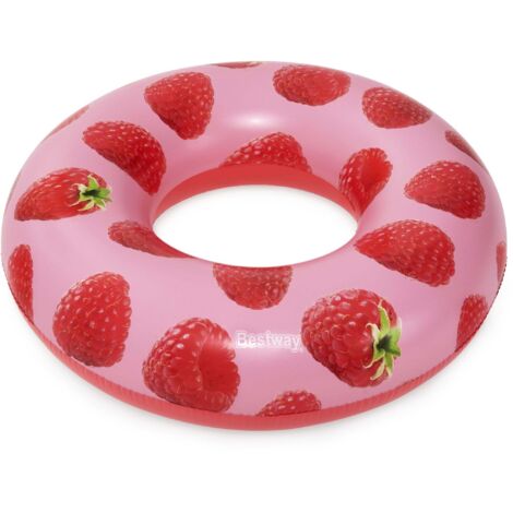 CIAMBELLE GONFIABILI SALVAGENTE LAMPONE BESTWAY 36231 CM.Ø119