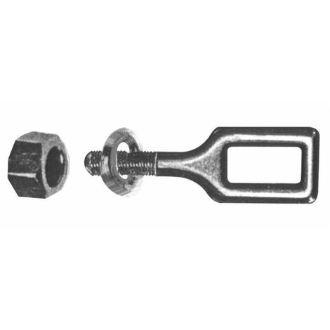 Ciarpa per ancora estirpatore filetto 27MA occhiello rettangolare 70x35mm