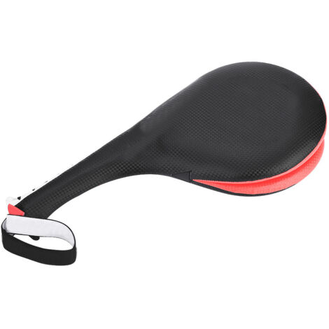 Cible d'entraînement de boxe et arts martiaux pour enfants - Coussin de frappe en mousse PU souple (Noir)