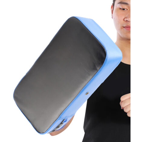 Cible d'entraînement de frappe pour Taekwondo et Boxe - Bouclier de coups de pied et de poing (Bleu)