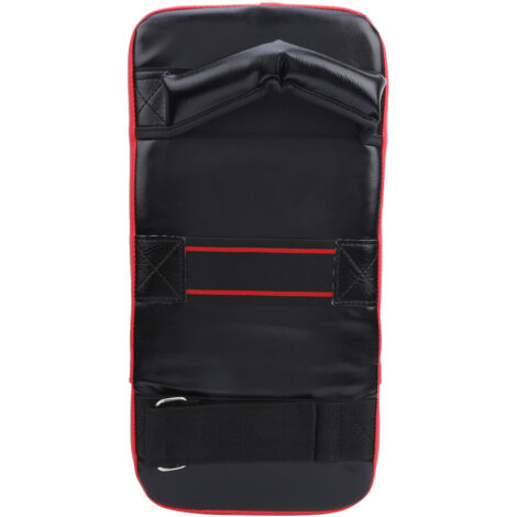 Cible d'entraînement pieds et poings pour boxe et arts martiaux - Shield antichoc noir et rouge