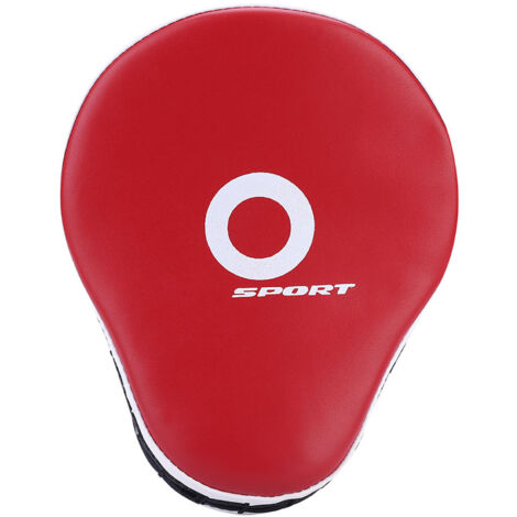 Cible d'entraînement renforcée MMA Boxe Karaté en mousse PU, coussin de frappe rouge
