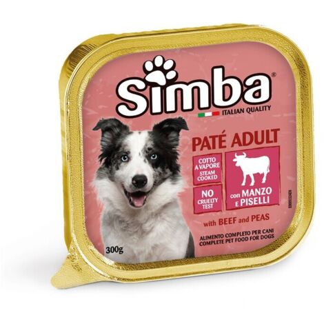CIBO CANE MONGE SIMBA 150 G PATE VSC VITEL PISELLI