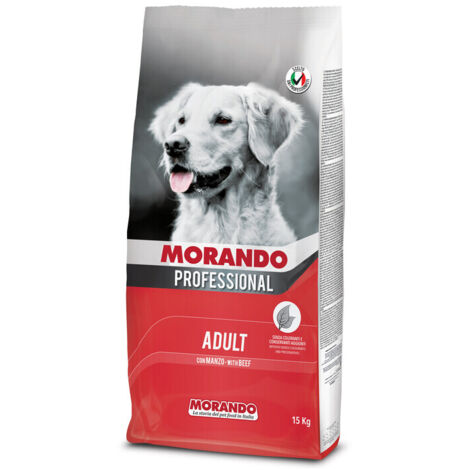 CIBO CANE MORANDO 15 KG ADULT MANZO- 1,0 pz