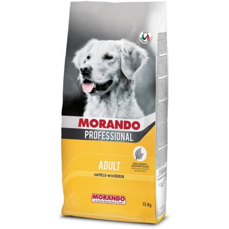 CIBO CANE MORANDO 15 KG ADULT POLLO