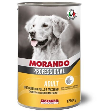 CIBO CANE MORANDO LATT 1250 G POLLO TACCHINO