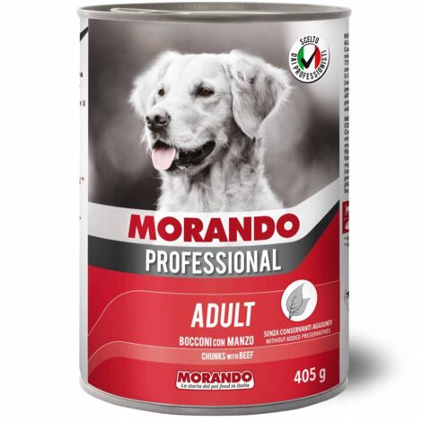 CIBO CANE MORANDO LATT  405 G BOCCONI MANZO - 24 pezzi