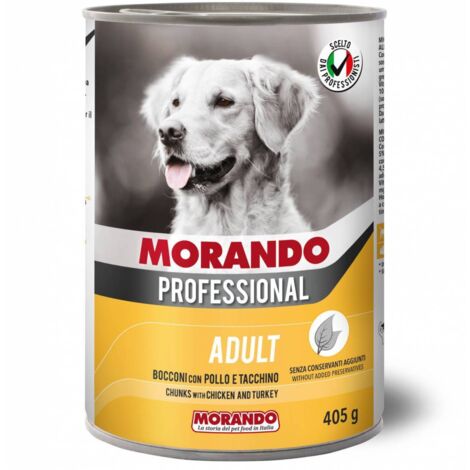 CIBO CANE MORANDO LATT  405 G BOCCONI POL TACCH - 24 pezzi