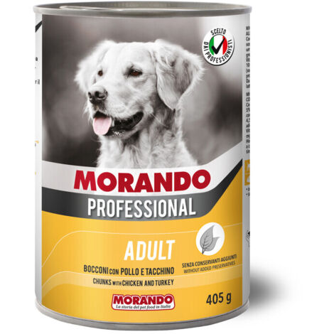 CIBO CANE MORANDO LATT  405 G BOCCONI POL TACCH- 24,0 pz