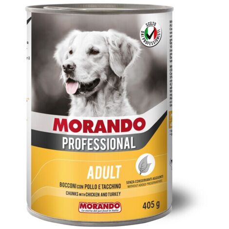 CIBO CANE MORANDO LATT 405 G BOCCONI POL TACCH