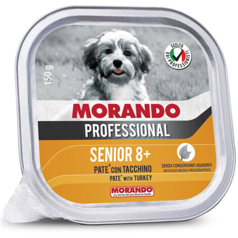 CIBO CANE MORANDO VSC 150 G TACCHINO- 22,0 pz