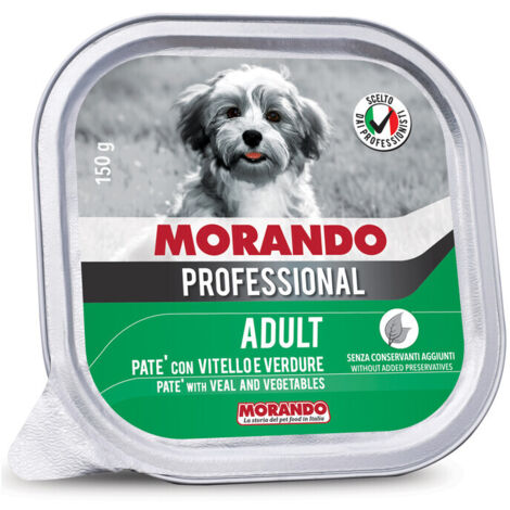 CIBO CANE MORANDO VSC 150 G VITELLO VERDURE- 22,0 pz