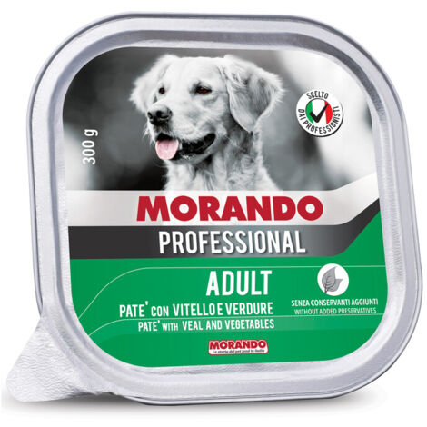 CIBO CANE MORANDO VSC 300 G CARNI CARN BIA CARO- 18,0 pz
