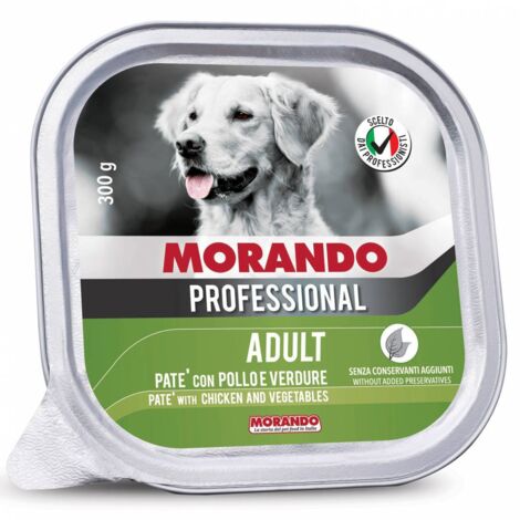 CIBO CANE MORANDO VSC 300 G CARNI POL VERDURE - 18 pezzi