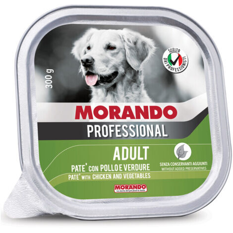 CIBO CANE MORANDO VSC 300 G CARNI POL VERDURE- 18,0 pz