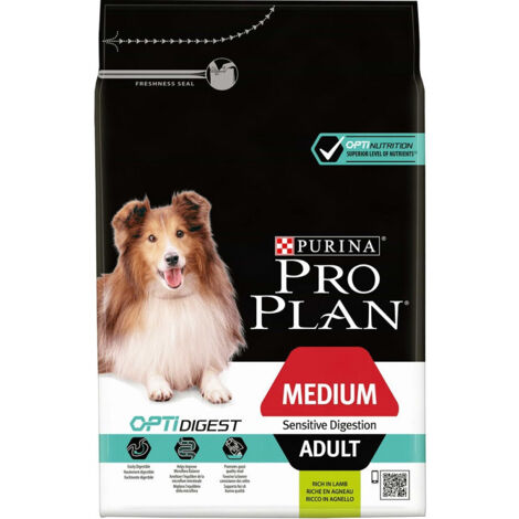 cibo che Purina Pro Medium Optogiest Lamb per cani adulti - 14 kg