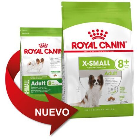 cibo che Royal Canin X -Small adulto 8+ cani di razza molto piccola (da 8 anni) - 500G