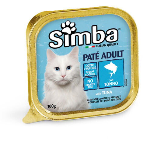 CIBO GATTO MONGE SIMBA 100 G PATE VSC PESCE- 32,0 pz