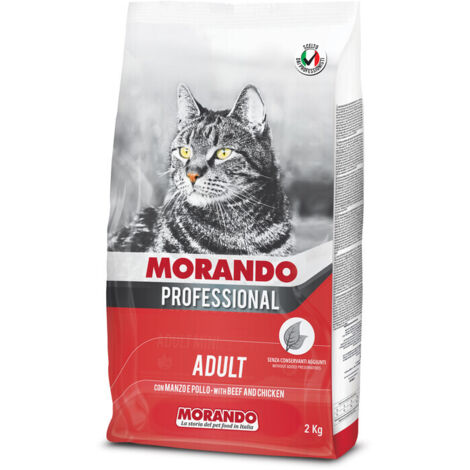 CIBO GATTO MORANDO 2 KG MANZO E POLLO- 1,0 pz