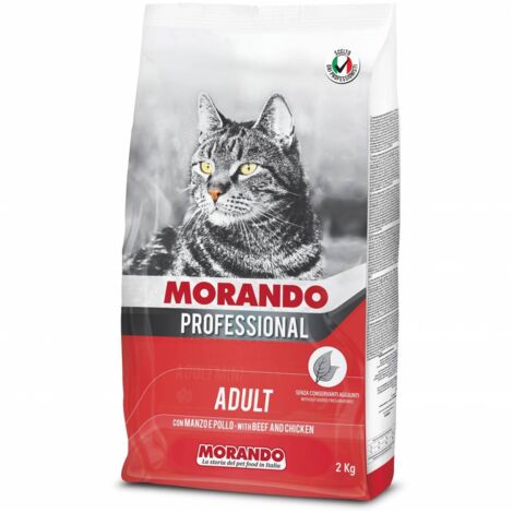 CIBO GATTO MORANDO 2 KG MANZO E POLLO