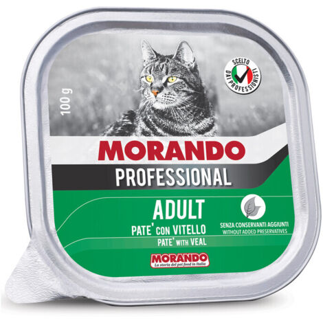 CIBO GATTO MORANDO VSC 100 G VITELLO E POLLO- 32,0 pz