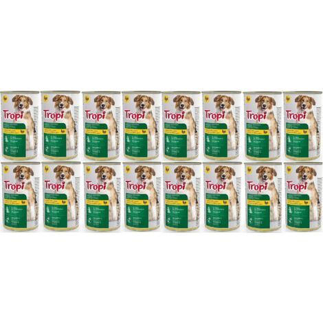 Cibo per cani TROPI 1250g con pollame 16 pezzi