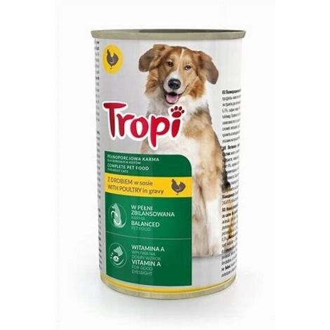 Cibo per cani Tropi 1250g con pollo