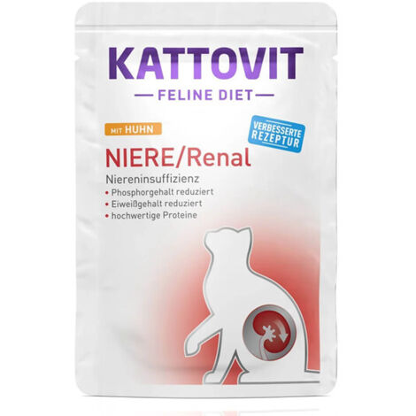 Cibo per gatti Kattovit Niere/Renal Chicken Pollo 85 g