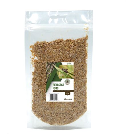 Cibo per vermi della farina, grilli e insetti da pasto 100 g