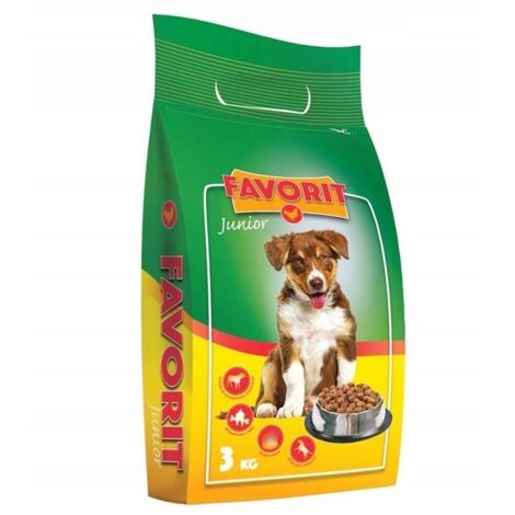 Cibo secco Favorit 3 kg Junior pollo per cuccioli