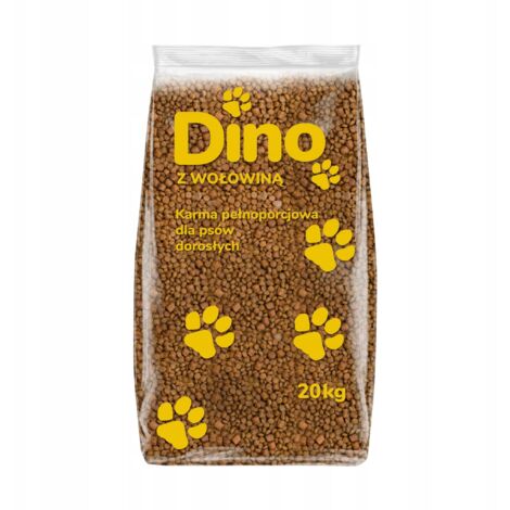 Cibo secco per cani con manzo DINO 20kg