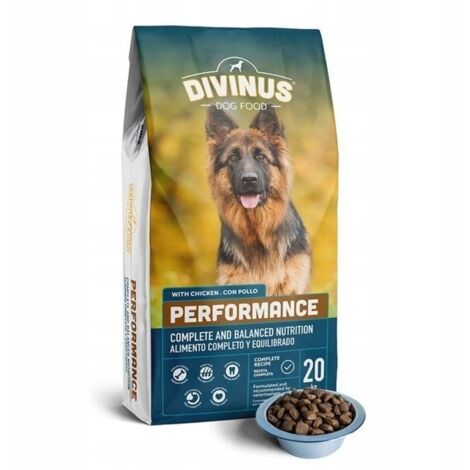 Cibo secco per cani Divinus Performance per pastore tedesco 20 kg