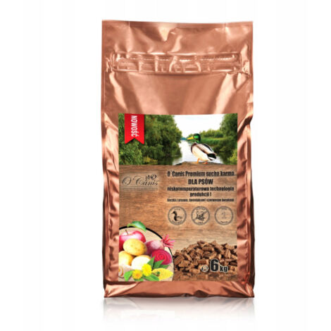 Cibo secco per cani O'Canis Premium con anatra, miglio e patate 6 kg