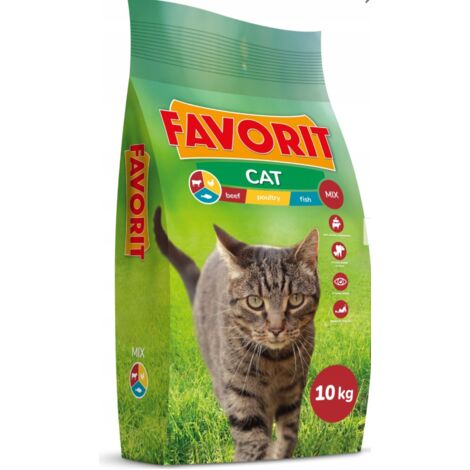 Cibo secco per gatti Favorit mix di sapori 10 kg