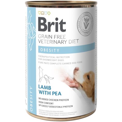 Cibo umido per cani Brit Grain Free VET Diets Obesity 400 g