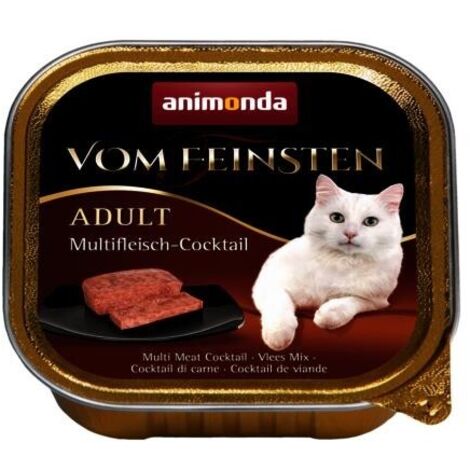 Cibo umido per gatti ANIMONDA Vom Feinsten Classic MEAT MIX 32x100g