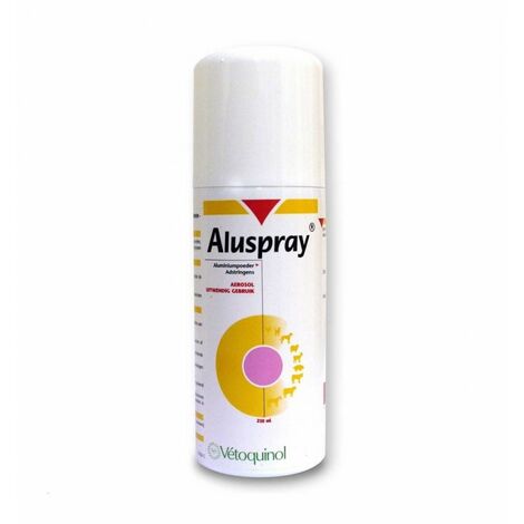 LABORATORIO STANGEST cicatrizante protector para heridas en animales ALUSPRAY 210 ml