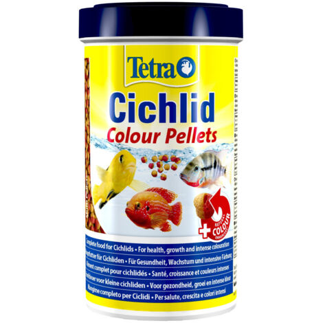Cichlid colour pellets 165 g 500 ml pour Cichlidés - Tetra