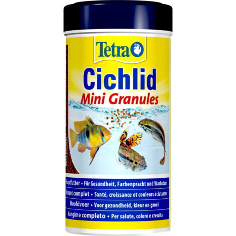 Cichlid mini granules 110 g 250 ml nourriture pour Cichlidés de 3 à 6 cm - Tetra