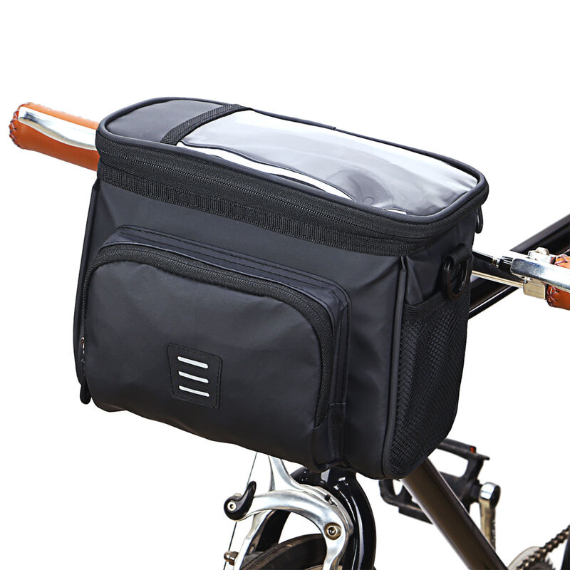 

Ciclismo Bicicleta Aislada Bolsa Nevera MTB Bicicleta Manillar Bolsa Delantera Cesta Pannier Bolsa De Hombro